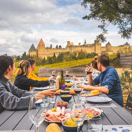 L'Ecrin De La Cite, Coeur De Vignes - Vivez Une Experience Inoubliable ! Carcassone Exterior photo