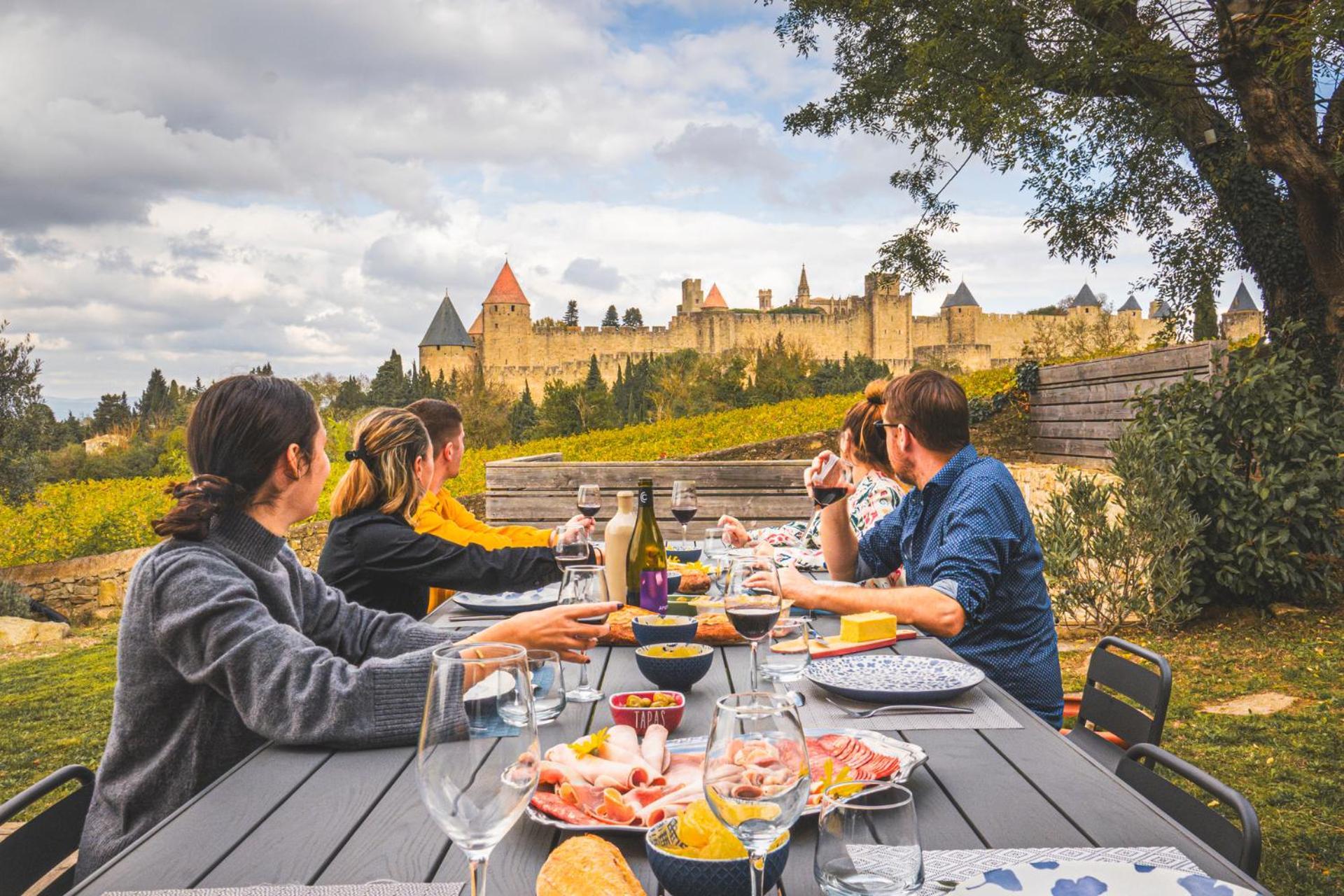 L'Ecrin De La Cite, Coeur De Vignes - Vivez Une Experience Inoubliable ! Carcassone Exterior photo